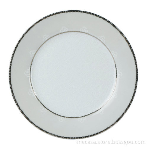 10.5 '' New design Dinner Plates for Weddings